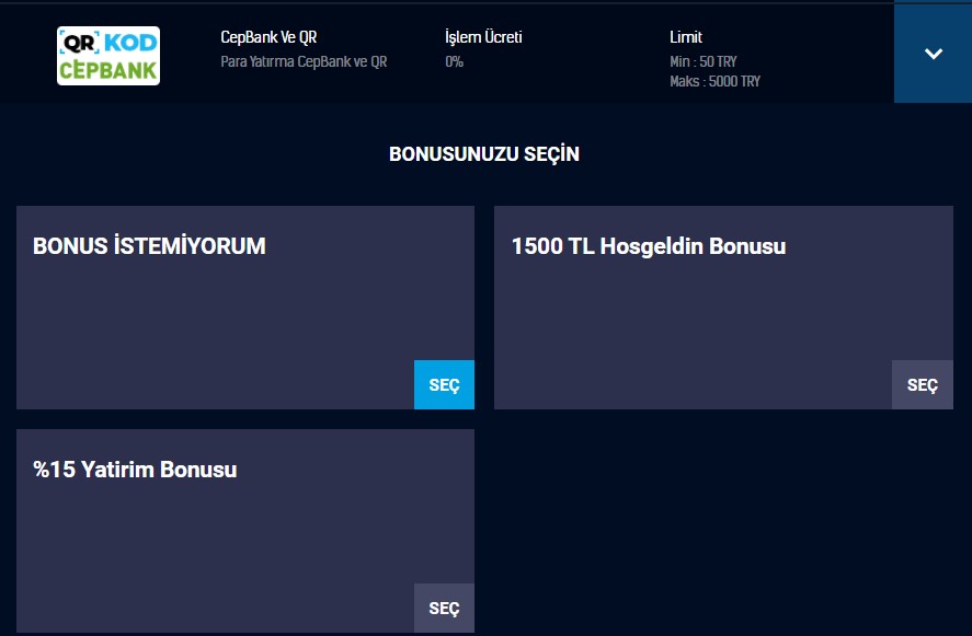 Funbahis QR Kod Bonusları